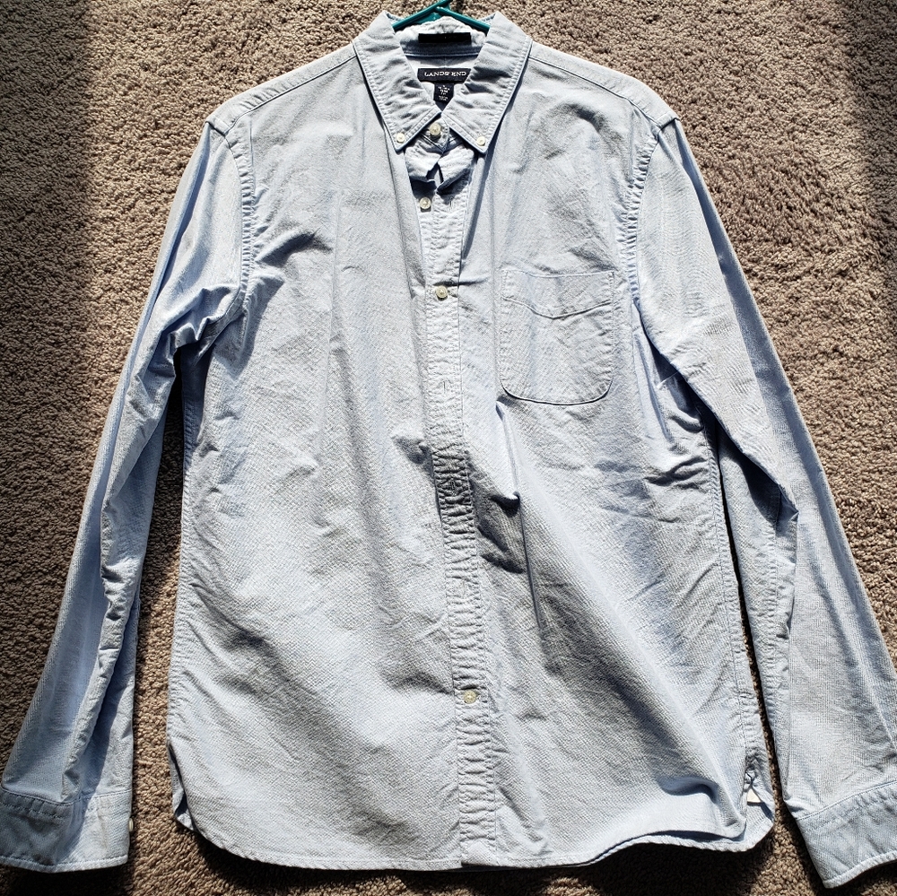 EUC Lands End Sail Rigger Oxford slim fit